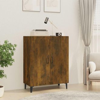 vidaXL Vidaxl - Aparador Madera Contrachapada Color Roble Ahumado 70x34x90 Cm