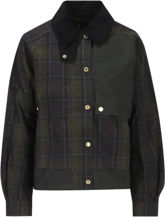 Barbour Lca0418 Tn11 Jas - Dames - Jassen - Groen - Maat: M Corduroy