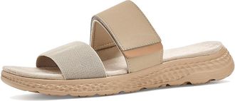 Prop&eacute;t Travelactiv Allegra Slide Womens Sandals Taupe : 6.5 XX (4E), Synthetic