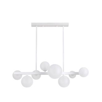 Fabrilamp Lozolla Lampada Da Soffitto Allungata De 8xg9 Bianco