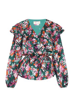 Izia Blouse Dames Groen Veelkleurig