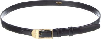 Celine Celine Taurillon Leather Belt