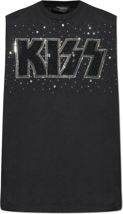 Dsquared2 Heren, Tops, Zwart, Maat: 2XL Katoen