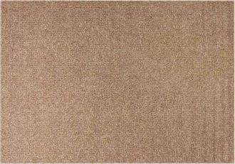 vidaXL Alfombra Para Interiores Y Exteriores Agira Natural Poli&eacute;ster Vidaxl