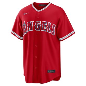 Nike Los Angeles Angels Nike Mens MLB Replica Jersey in Red | RP26ANA4ANG-PV6