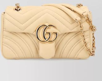Gucci gg marmont lambskin clutch bag