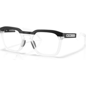 Oakley 52mm Square optical glasses in Black at Nordstrom