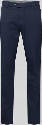 MMX Regular Fit Hose mit Ges&auml;&szlig;taschen Modell Lupus in Marine, Gr&ouml;&szlig;e 31/32