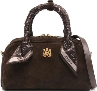 Amiri Logo-plaque Scarf-handle Tote Bag