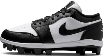 Nike Jordan Mens Jordan 1 Retro MCS Low Baseball Cleats in White | CJ8524-102