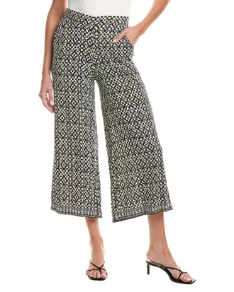 Max Studio Pull-On Crop Wide Leg Pant