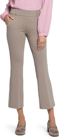 NYDJ Pull-On Ankle Flare Pants in Saddlewood at Nordstrom, Size Xx-Small
