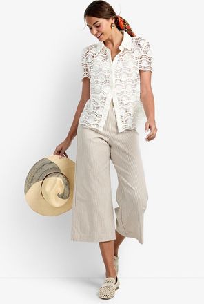 Trina Turk Triton Top in Whitewash at Nordstrom, Size X-Small