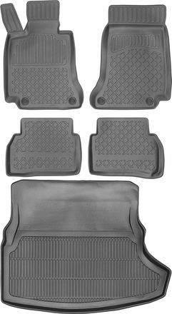 OEM Juego De Alfombrillas Para Coche Y Maletero Para Mercedes Clase C Iv W205 Sed&aacute;n/limusina (desde 2014)