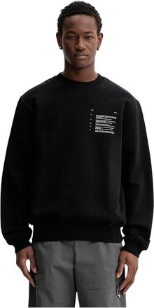 Heliot Emil Sweatshirts - Heren - Sweatshirts - Zwart - L - Katoen - Hoodies & sweatvesten