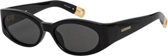 Jacquemus Zonnebrillen - unisex - Zonnebrillen - Zwart - 55 MM - Accessoires