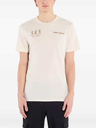 Puma x Saysky printed T-shirt - unisex - Polyester/Viscose/Cotton - S - Neutrals