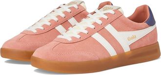 Gola Cyclone Womens Walking Shoes Terracotta/Off White/Plum/Gum : 9.5 B - Medium, Leather