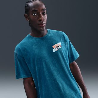 Nike Mens Basketball T-Shirt in Blue | HV1768-415