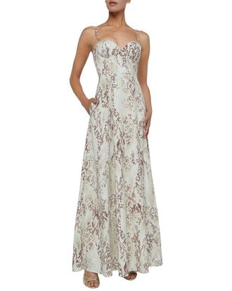 L'agence Lagence Sutton Strap Maxi Dress