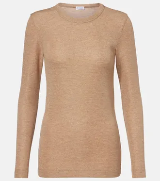 Brunello Cucinelli Monili wool-blend sweater