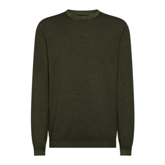 Sun 68 Sweater vintage l/s - Knitwear - Hombre - Verde - 2XL