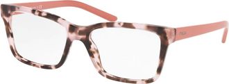 Prada Glasses, unisex, Pink, 54 MM, Millennials Eyewear Frames in Pink Havana