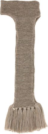 Kijima Takayuki WKN-242913_29 Knitted Wool Ear Band Winter Hat - Gray