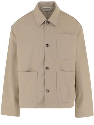 J.W.Anderson Cotton Jacket With Patched Pockets