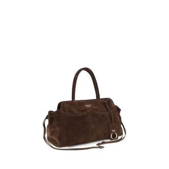 Prada Carry Shoulder Bag - Brown