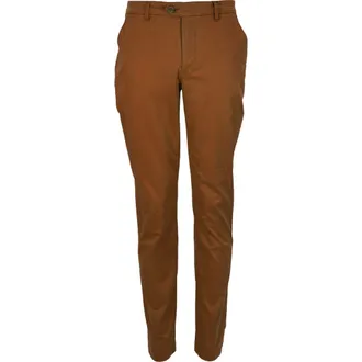 Lords of Harlech Jack Flat Front Stretch Sateen Pant in Whiskey at Nordstrom, Size 3532