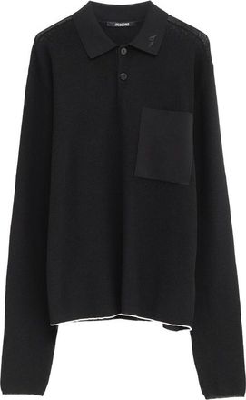 Jacquemus Long-Sleeve Polo Shirt