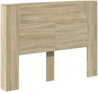 vidaXL Headboard Sonoma Oak 140 x 16.5 x 103.5 cm Engineered Wood vidaXL