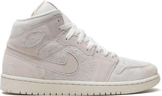 Nike Jordan Air Jordan 1 Mid SE Craft Pale Ivory sneakers - men - Fabric/Rubber/Suede - 10.5 - Neutrals