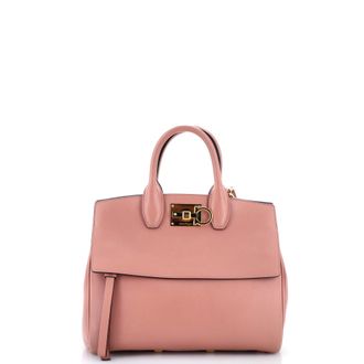 Ferragamo Studio Satchel Leather Small