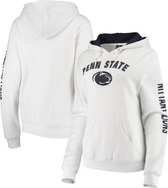 Colosseum Womens Colosseum White Penn State Nittany Lions Loud and Proud Pullover Hoodie at Nordstrom, Size Xx-Large