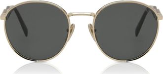 Prada PR 56ZS Asian Fit ZVN5S0 Womens Sunglasses Gold Size 54