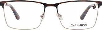 Calvin Klein Demo Rectangular Mens Eyeglasses CK22102 213 57