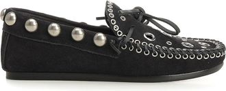 Isabel Marant Suede Eyelets Moccasin