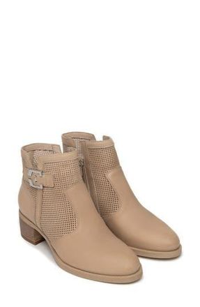 Nero Giardini Perforated Bootie in Beige at Nordstrom Rack, Size 10Us / 40Eu
