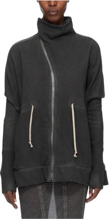 Rick Owens Hoodies & sweatvesten, Dames, Zwart, S, Mountain Jacket