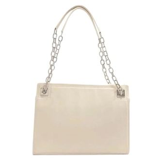 Bally Pre-owned Shoulder Bags, female, White, Size: ONE SIZE Pre-owned Tote bag