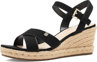 Tommy Hilfiger Genea Womens Wedge Shoes Black : 7.5 M