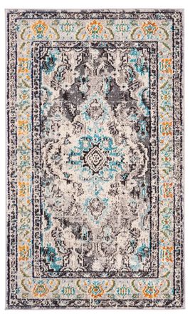 Safavieh Alfombra gris/azul 122 x 170 cm