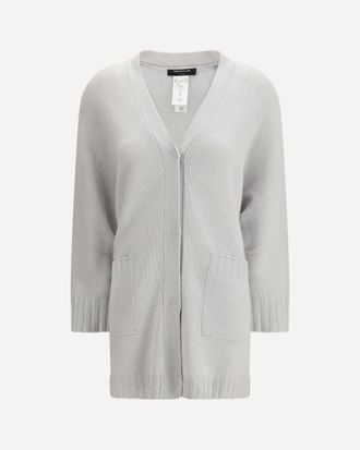 Fabiana Filippi Cardigan in fine knit with a V-neckline Female 40