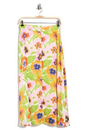 FRNCH Celly Woven Skirt in Spicy Garden Creme at Nordstrom Rack, Size X-Small
