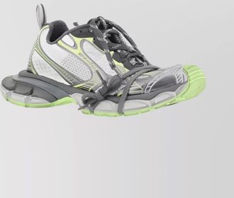 Balenciaga oversized mesh panel sneakers