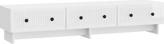 vidaXL Mueble De Tv 147 X 34,5 X 30 Cm Brillante Madera De Ingenier&iacute;a Vidaxl