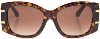 Dolce & Gabbana Dg 4501 Zonnebrillen - Dames - Zonnebrillen - Bruin - 54 MM - Nylon - Accessoires