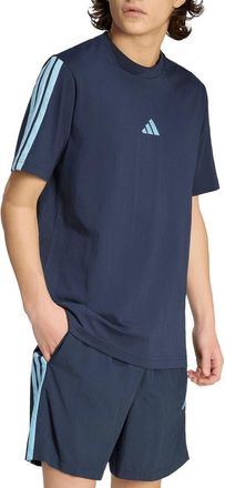 adidas 3-Stripes Tee in Navy/Blue/Blue/Blue at Nordstrom Rack, Size Xx-Large